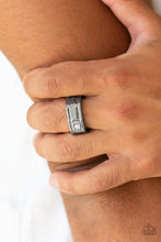 Load image into Gallery viewer, Paparazzi&#39;s Atlas - Gunmetal Men Ring
