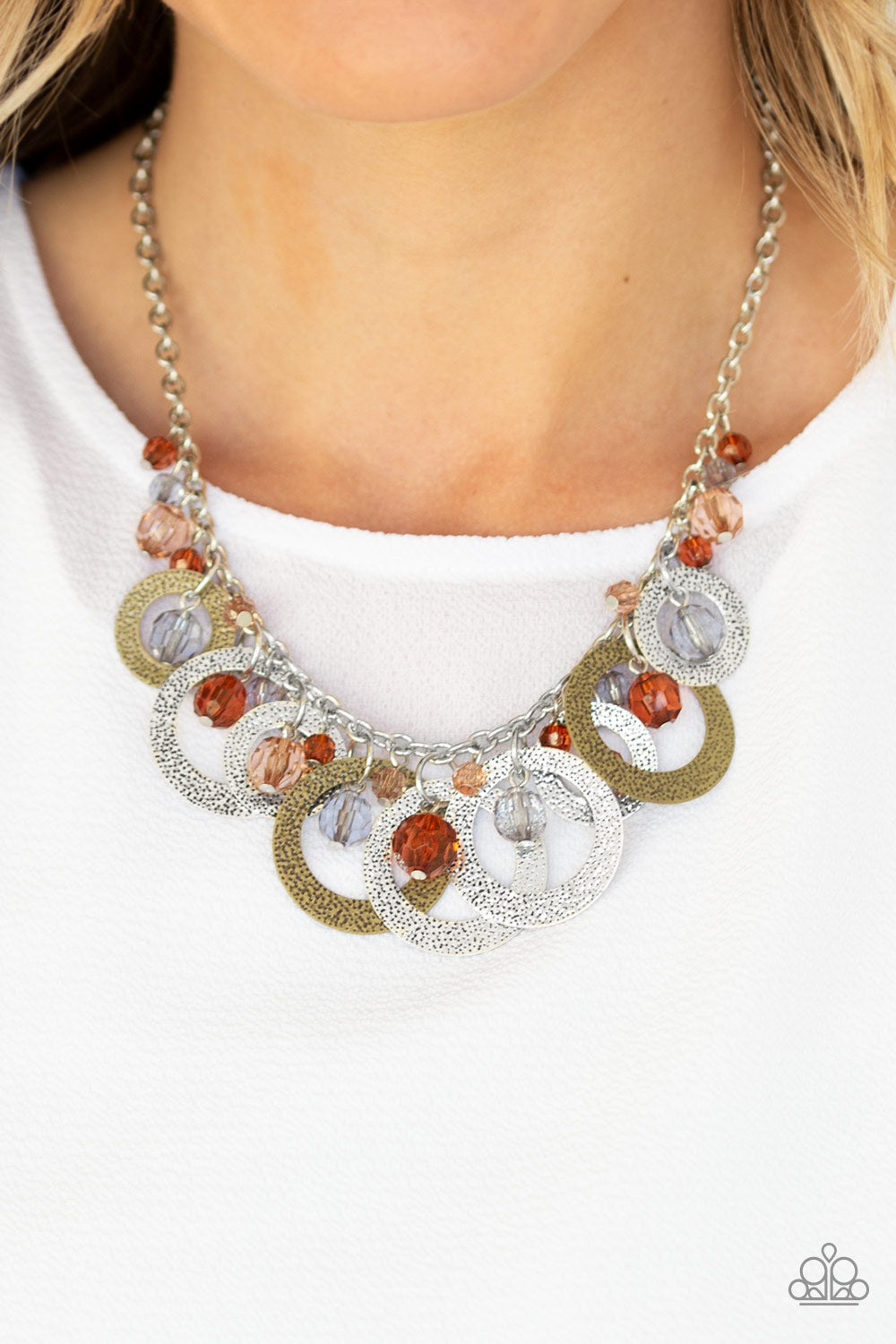 Paparazzi's Turn It Up - Multi necklace