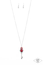 Load image into Gallery viewer, Paparazzi&#39;s Unlock Every Door -Red necklace
