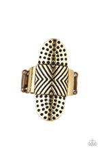 Load image into Gallery viewer, Paparazzi&#39;s Guru Grunge - Brass ring
