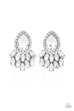 Load image into Gallery viewer, Paparazzi&#39;s A Breath of Fresh HEIR - White post earrings
