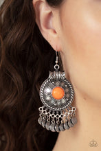 Load image into Gallery viewer, Paparazzi&#39;s Rural Rhythm - Orange Earrings
