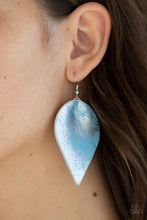 Load image into Gallery viewer, Paparazzi&#39;s Enchanted Shimmer - Blue earrings
