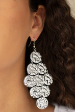 Load image into Gallery viewer, Paparazzi&#39;s Metro Trend - Silver earrings
