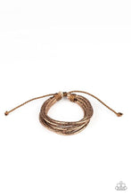 Load image into Gallery viewer, Paparazzi&#39;s GLITTER-tastic - Brown Urban bracelet
