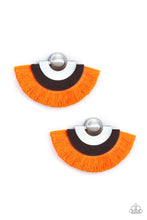 Load image into Gallery viewer, Paparazzi&#39;s Fan The FLAMBOYANCE - Orange post earrings
