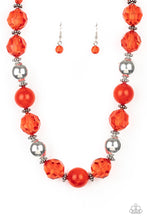 Load image into Gallery viewer, Paparazzi&#39;s Very Voluminous - Red necklace
