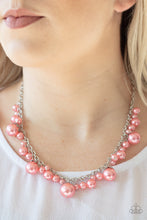 Load image into Gallery viewer, Paparazzi&#39;s Uptown Pearls - Orange necklace
