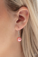 Load image into Gallery viewer, Paparazzi&#39;s Uptown Pearls - Orange necklace
