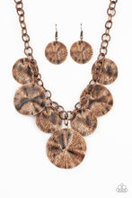 Load image into Gallery viewer, Paparazzi&#39;s Barely Scratched the Surface - Copper necklace
