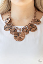 Load image into Gallery viewer, Paparazzi&#39;s Barely Scratched the Surface - Copper necklace
