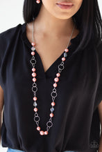 Load image into Gallery viewer, Paparazzi&#39;s Prized Pearl -Orange necklace
