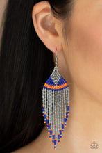 Load image into Gallery viewer, Paparazzi&#39;s BEADazzle Me - Silver Seed Beads earrings
