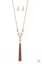 Load image into Gallery viewer, Paparazzi&#39;s Rural Heiress - Copper necklace
