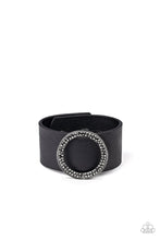 Load image into Gallery viewer, Paparazzi&#39;s RING Them In - Black Urban bracelet
