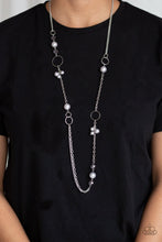 Load image into Gallery viewer, Paparazzi&#39;s Pageant Princess - Silver Pearl necklace
