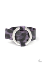 Load image into Gallery viewer, Paparazzi&#39;s Jungle Cat Couture - Purple Urban bracelet
