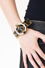 Load image into Gallery viewer, Paparazzi&#39;s Jungle Cat Couture - Yellow Urban bracelet
