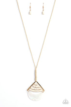 Load image into Gallery viewer, Paparazzi&#39;s Beach Beam - Gold Urban necklace
