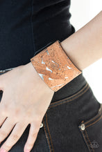 Load image into Gallery viewer, Paparazzi&#39;s Cork Congo - Silver Urban bracelet
