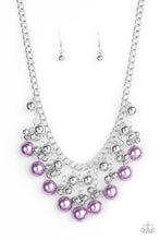 Load image into Gallery viewer, Paparazzi&#39;s Pearl Appraisal - Purple Necklace
