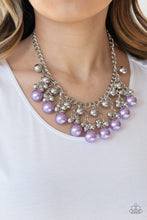 Load image into Gallery viewer, Paparazzi&#39;s Pearl Appraisal - Purple Necklace
