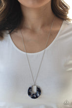 Load image into Gallery viewer, Paparazzi&#39;s Setting The Fashion - Blue Acrylic necklace
