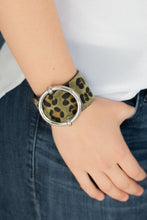 Load image into Gallery viewer, Paparazzi&#39;s Asking FUR Trouble - Green Urban bracelet
