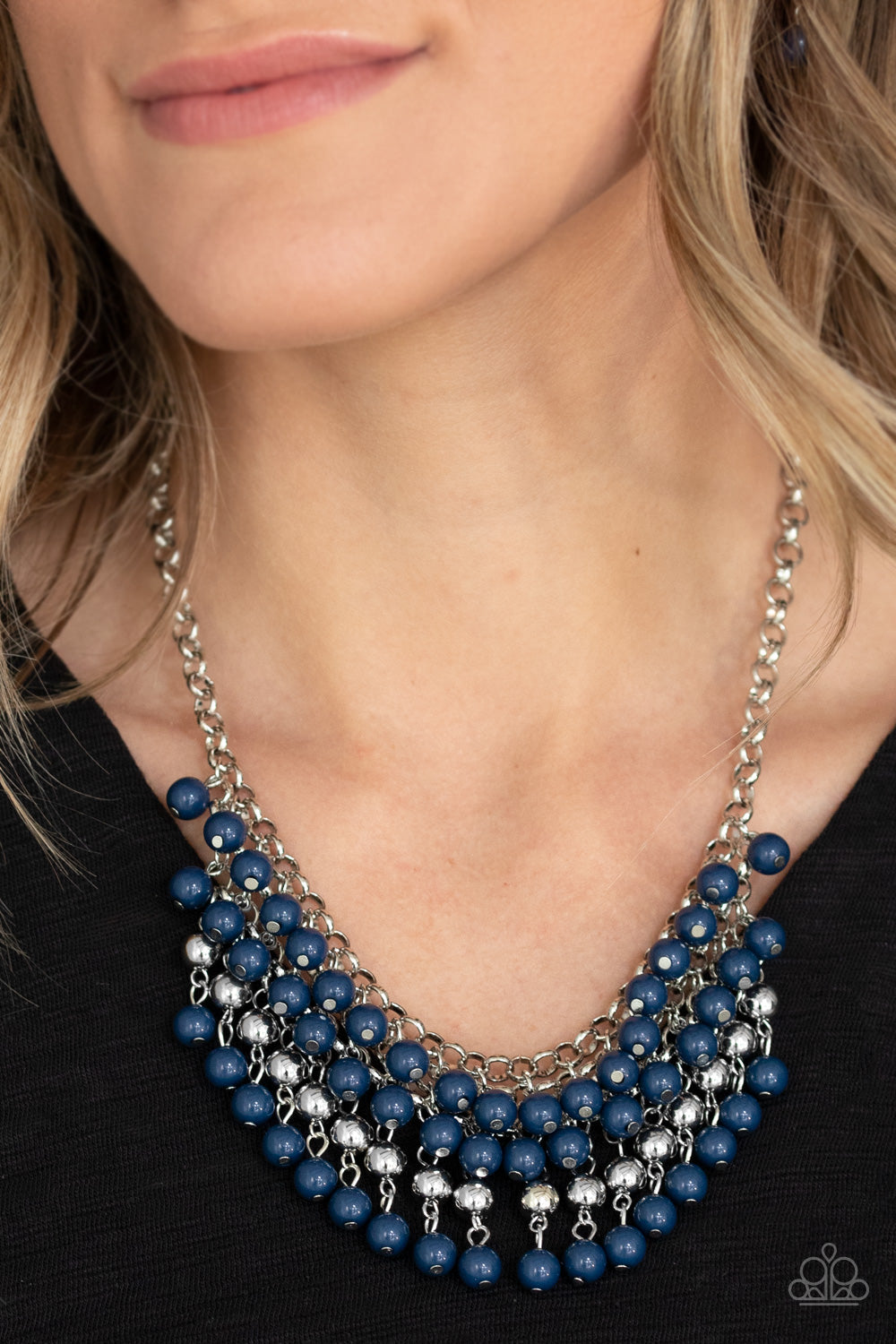 Paparazzi's Jubilant Jingle - Blue necklace