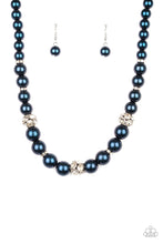 Load image into Gallery viewer, Paparazzi&#39;s Rich Girl Refine - Blue Pearl Necklace
