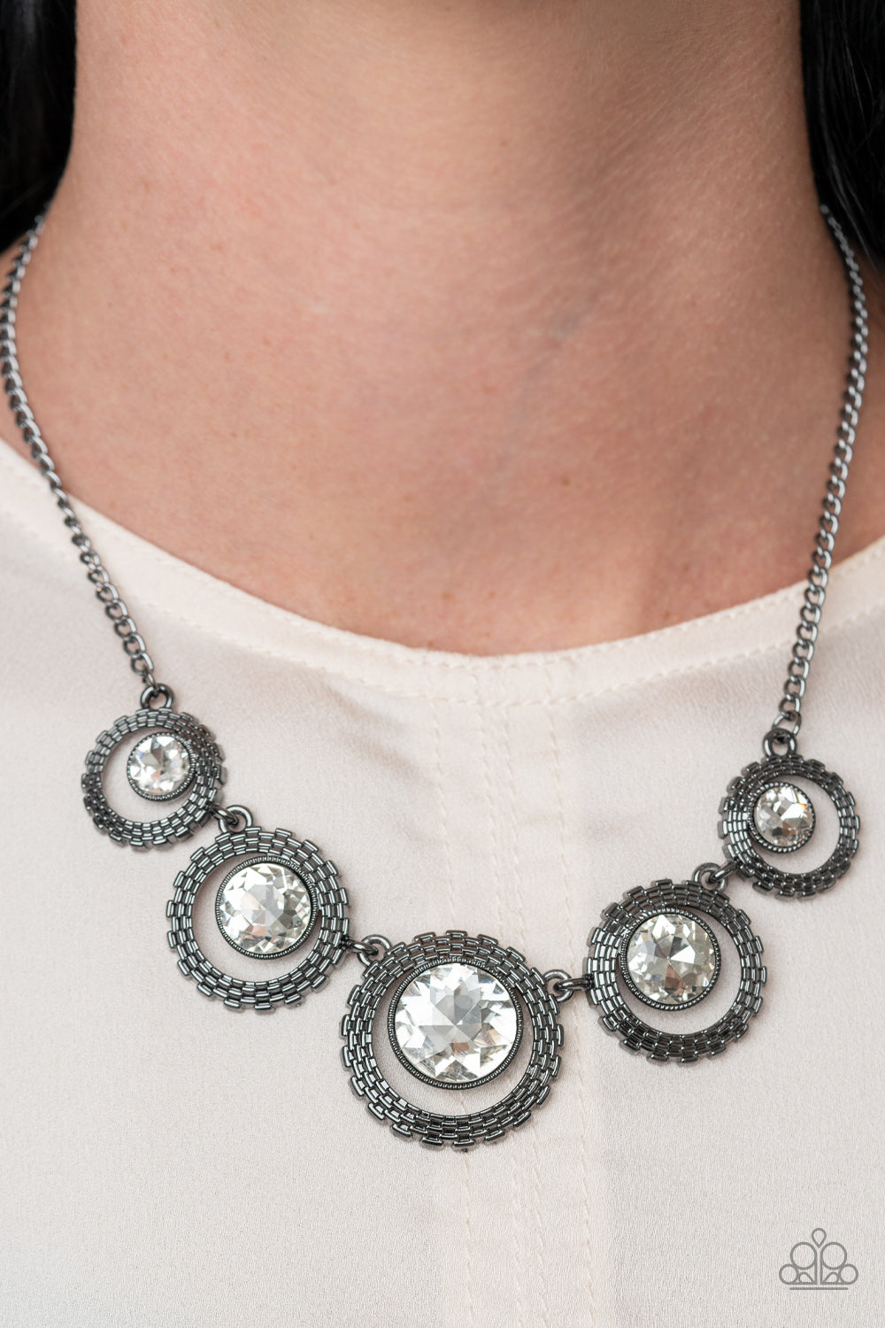 Paparazzi's PIXEL Perfect - Black necklace