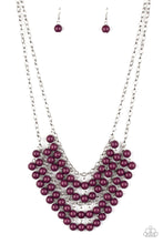 Load image into Gallery viewer, Paparazzi&#39;s Bubbly Boardwalk - Purple necklace
