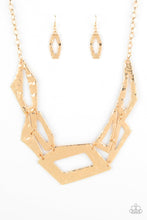 Load image into Gallery viewer, Paparazzi&#39;s Break The Mold - Gold necklace
