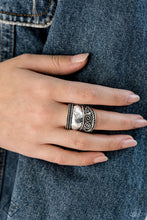 Load image into Gallery viewer, Paparazzi&#39;s Texture Tantrum - Silver ring (Fashion Fix)
