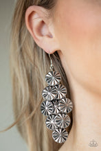 Load image into Gallery viewer, Paparazzi&#39;s Star Spangled Shine - Silver earrings
