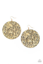 Load image into Gallery viewer, Paparazzi&#39;s Animal Planet -  Gold earrings

