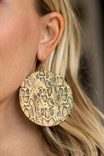 Load image into Gallery viewer, Paparazzi&#39;s Animal Planet -  Gold earrings
