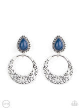 Load image into Gallery viewer, Paparazzi&#39;s Exotic Escape - Blue Clip-on earrings
