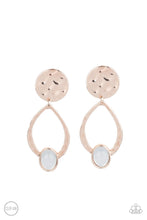 Load image into Gallery viewer, Paparazzi&#39;s Opal Obsession - Rose Gold Clip-on earrings
