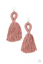 Load image into Gallery viewer, Paparazzi&#39;s Tassels and Tiaras - Pink earrings
