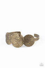 Load image into Gallery viewer, Paparazzi&#39;s Urban Aftershock - Brass bracelet
