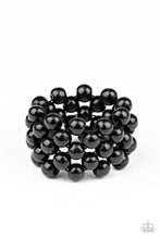 Load image into Gallery viewer, Paparazzi&#39;s Tiki Tropicana - Black wood bracelet
