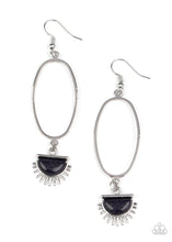 Load image into Gallery viewer, Paparazzi&#39;s SOL Purpose - Blue earrings
