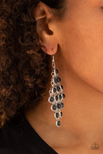 Load image into Gallery viewer, Paparazzi&#39;s Rural Rainstorms - Black earrings
