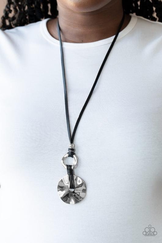 Paparazzi's Nautical Nomad - Black Urban necklace
