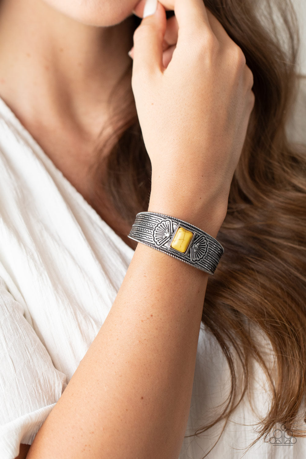 Paparazzi's Ocean Mist - Yellow bracelet