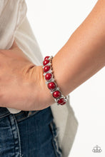 Load image into Gallery viewer, Paparazzi&#39;s Flamboyantly Fruity - Red bracelet
