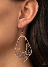 Load image into Gallery viewer, Paparazzi&#39;s Grapevine Glamour - Copper earrings
