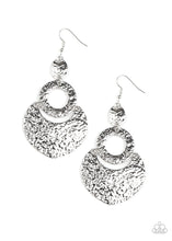 Load image into Gallery viewer, Paparazzi&#39;s Shimmer Suite - Silver earrings
