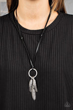 Load image into Gallery viewer, Paparazzi&#39;s Bird Watcher - Black Urban necklace
